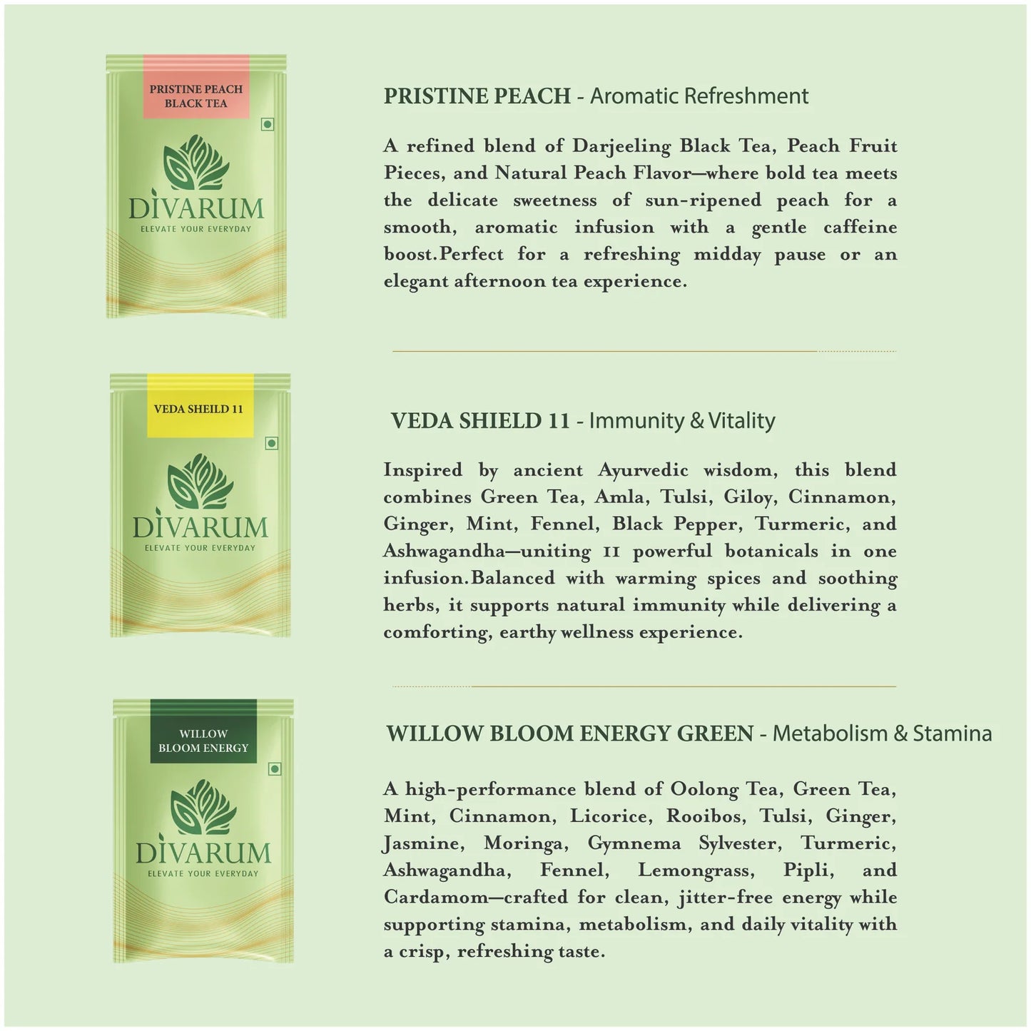 DivineLeaf Elixir Teas