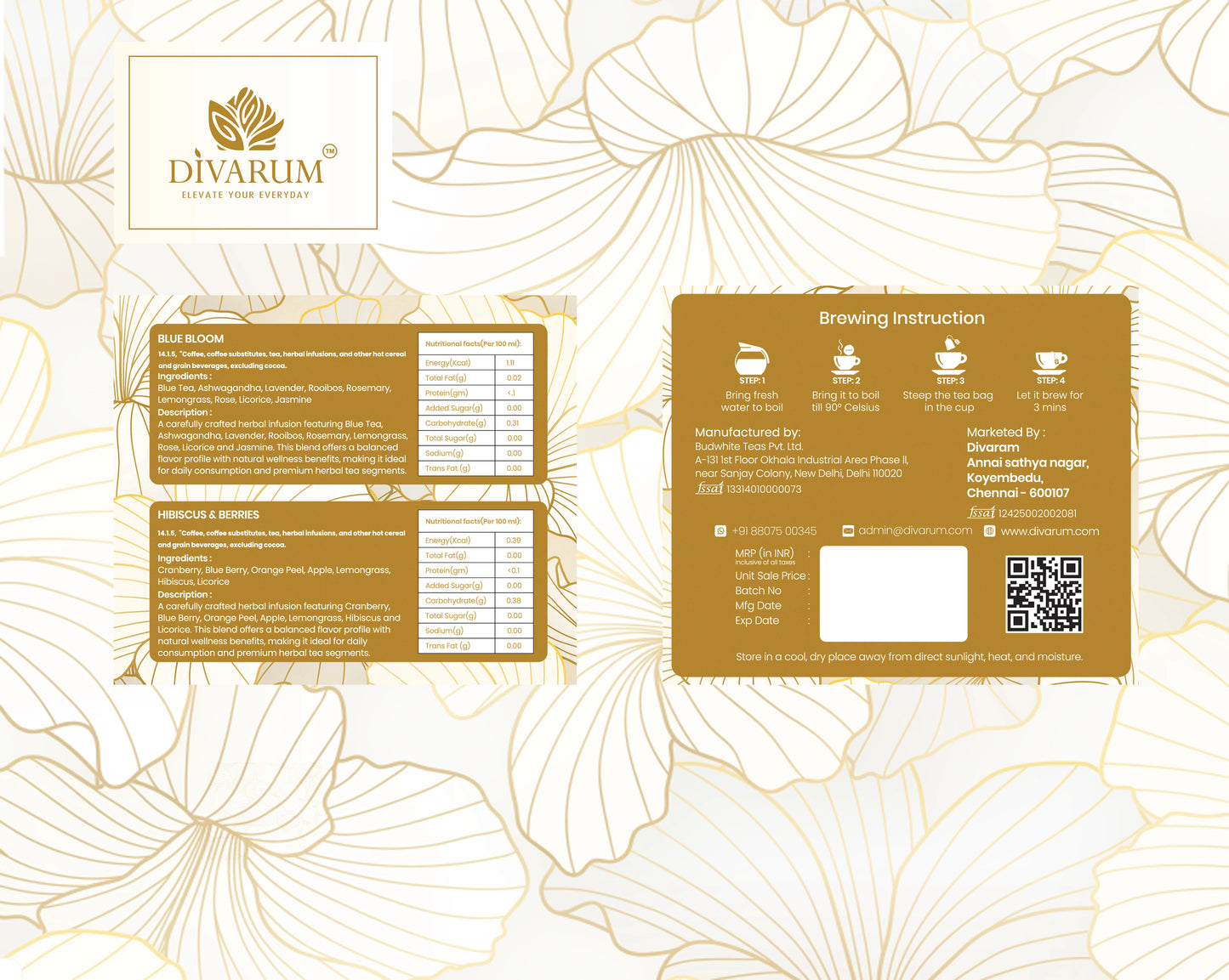 DivineLeaf Elixir Teas