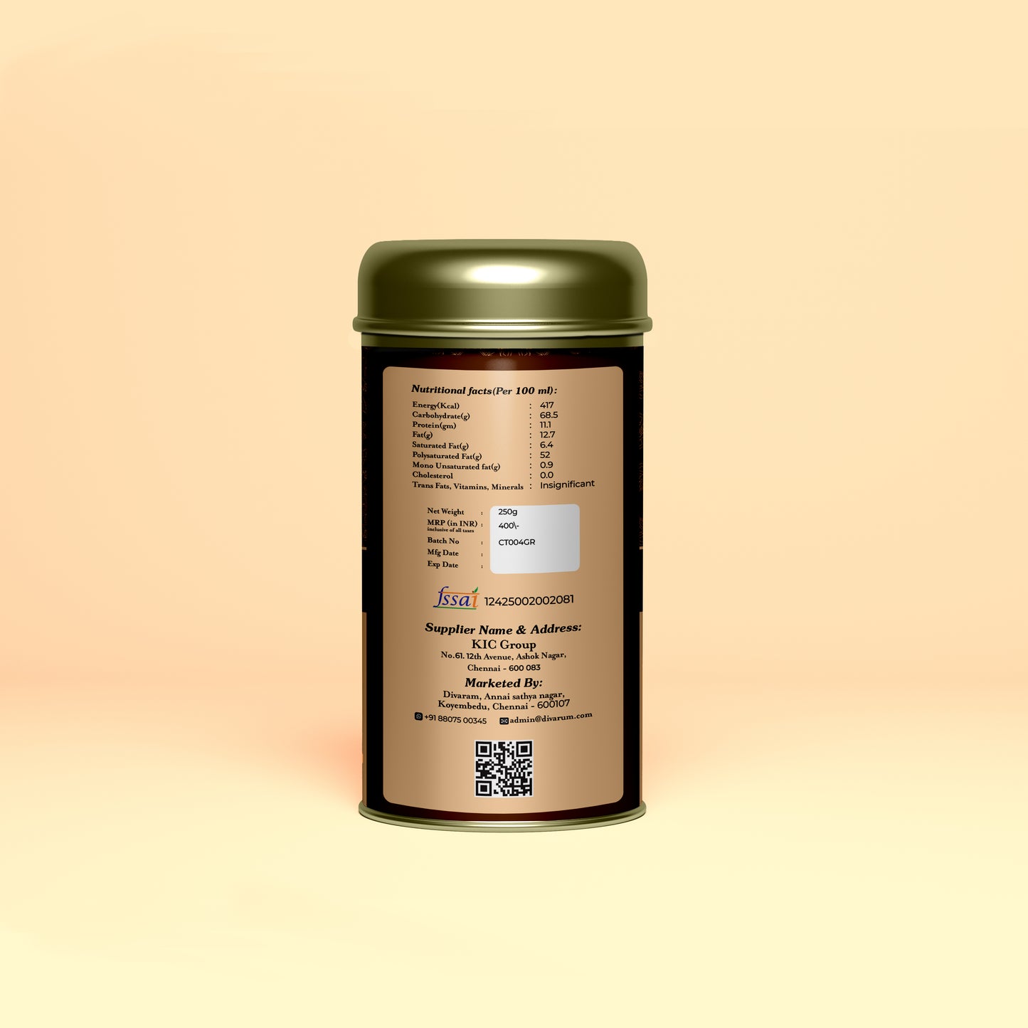 DEGREE DRIP COFFEE 250gm