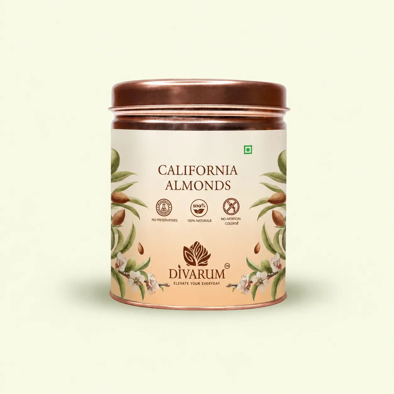 CALIFORNIA ALMONDS TIN